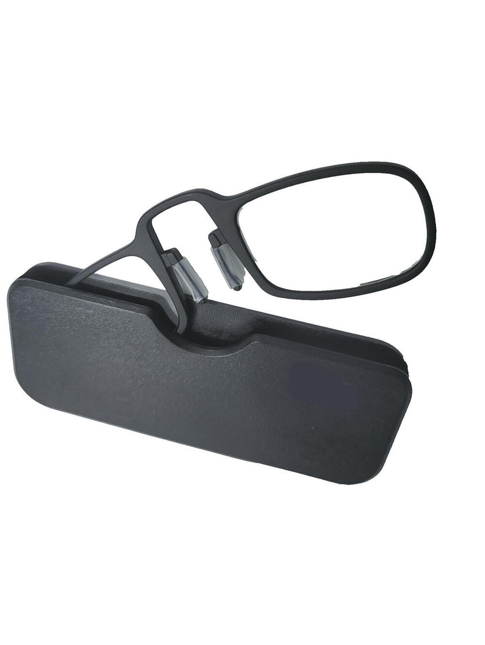 Armless Nose Pince-Nez Reading Glasses‎ & Case Men-Women 1.5